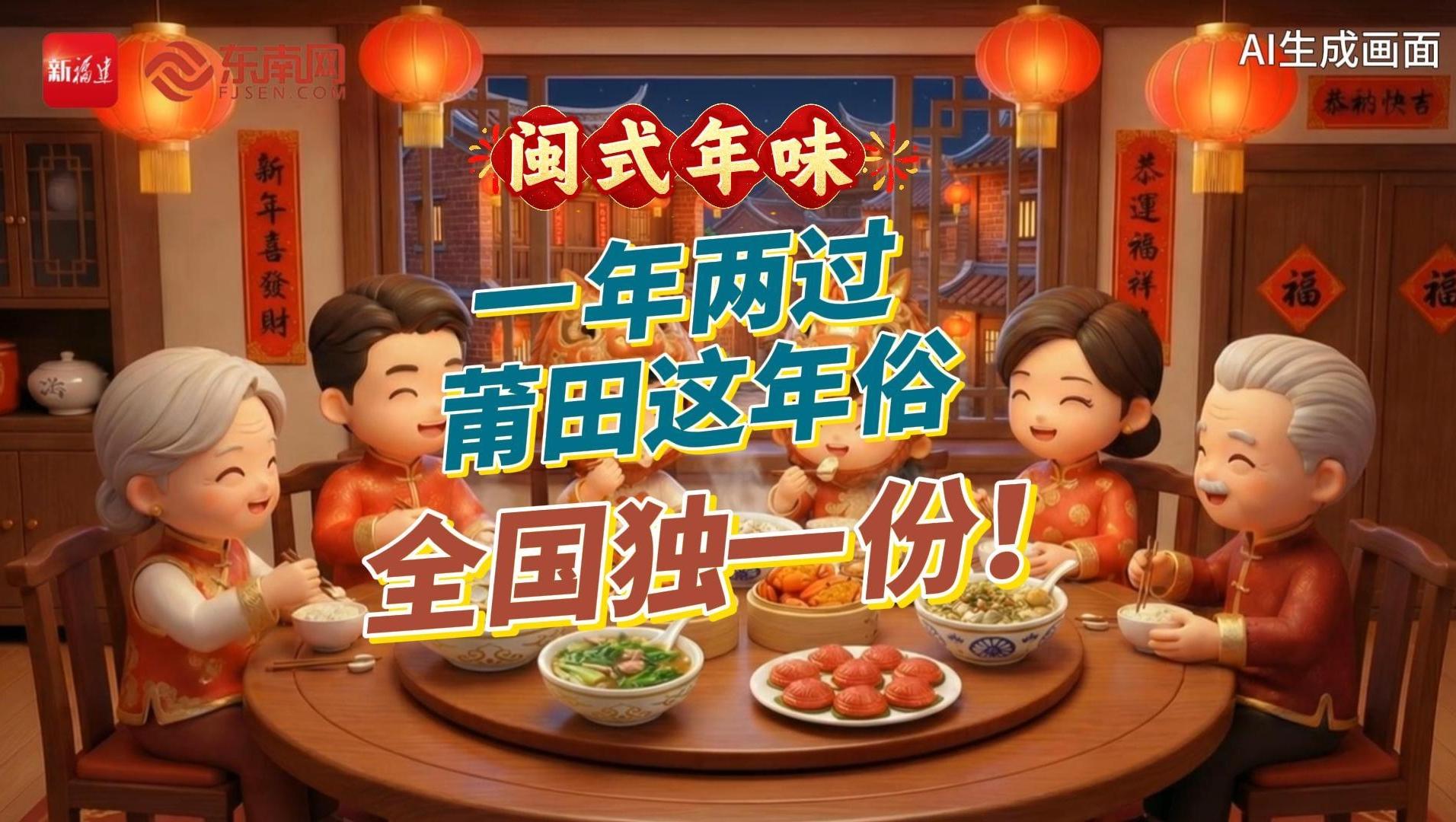闽式年味 | 一年两过，莆田这年俗全国独一份！