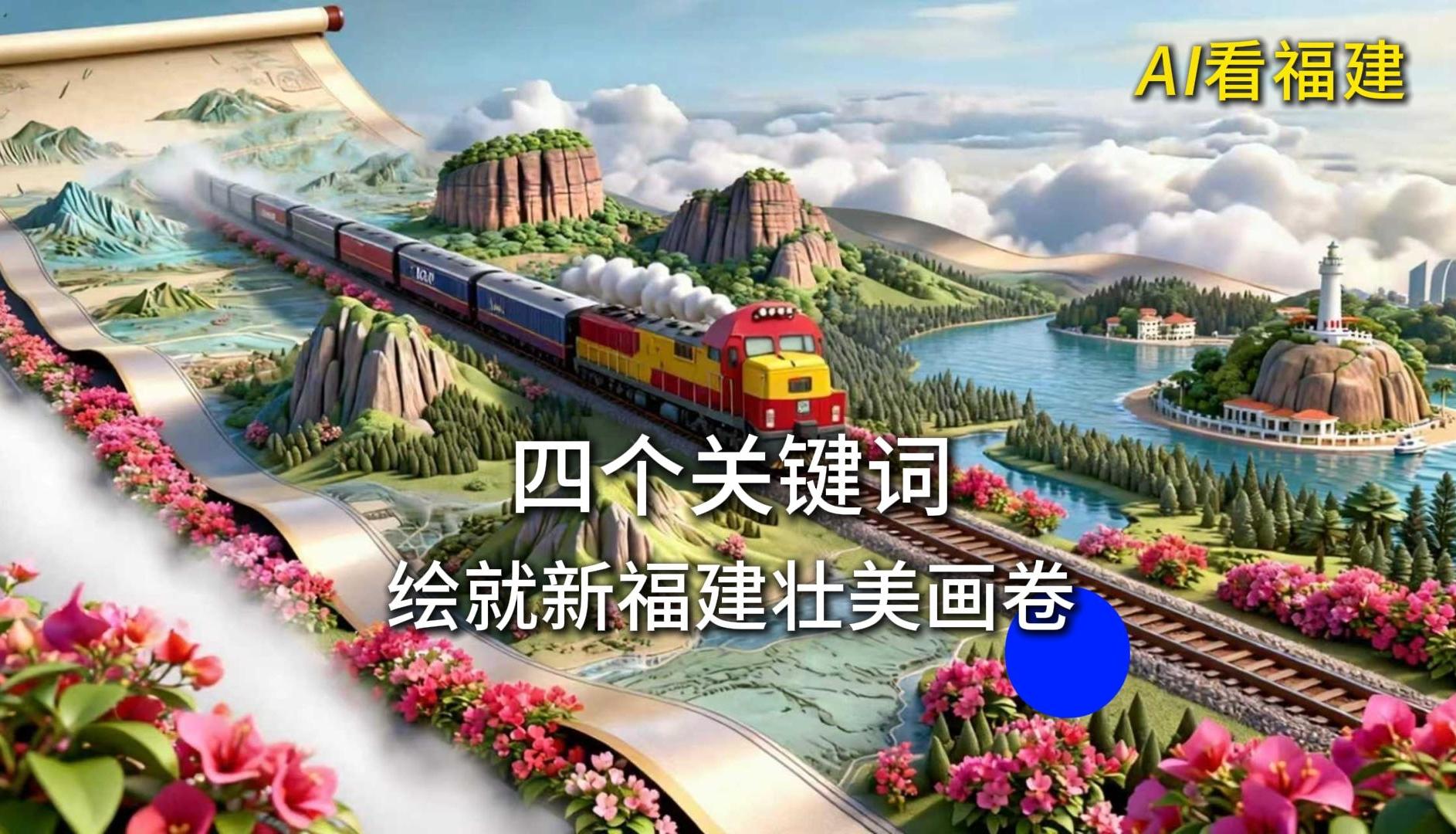 AI看福建丨四个关键词 绘就新福建壮美画卷